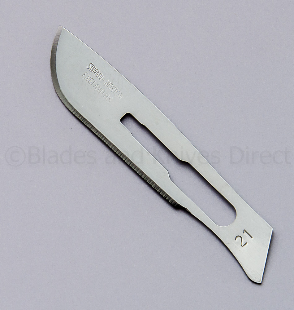 Swann Morton No 21 scalpel blades Blades And Knives Direct